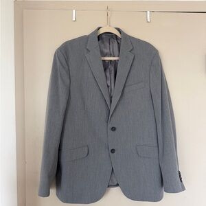 Classic Gray Blazer Unisex Kenneth Cole